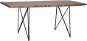 Drevený hnedý jedálenský stôl 200 × 100 cm MUMBAI, 161061 - Jedálenský stôl