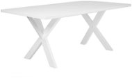 Bílý jídelní stůl 180 x 100 cm LISALA, 128899 - Jídelní stůl