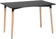 Černý kuchyňský stůl 120x80 cm FLY, 58794 - Jídelní stůl