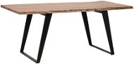 Dřevěný hnědý jídelní stůl 180 x 90 cm JAIPUR, 156735 - Jídelní stůl