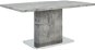 Drevený jedálenský stôl s betónovým vzhľadom PASADENA, 86633 - Jedálenský stôl