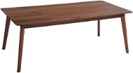 Hnedý jedálenský stôl 200 × 100 cm MADOX, 58802 - Jedálenský stôl
