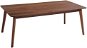 Hnedý jedálenský stôl 200 × 100 cm MADOX, 58802 - Jedálenský stôl
