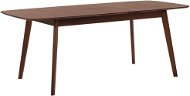 Hnědý rozkládací jídelní stůl 120/150 x 75 cm MADOX, 58804 - Jídelní stůl