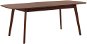 Hnedý rozkladací jedálenský stôl 120/150 × 75 cm MADOX, 58804 - Jedálenský stôl