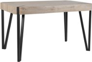 Jedálenský stôl 130 × 80 cm taupe CAMBELL, 170858 - Jedálenský stôl