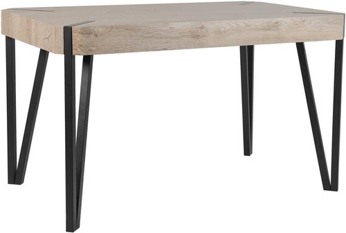 Jídelní stůl 130 x 80 cm taupe CAMBELL, 170858 - Jídelní stůl - Main image