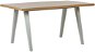 Jídelní stůl 150 x 90 cm světlé dřevo se šedou LENISTER, 239956 - Jídelní stůl