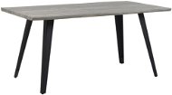 Jedálenský stôl 160 × 90 cm sivé drevo WITNEY, 245902 - Jedálenský stôl