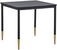 Jídelní stůl 80 x 80 cm černý SHALFORD, 249558 - Jídelní stůl