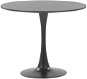 Guľatý jedálenský stôl  90 cm čierny BOCA, 198753 - Jedálenský stôl