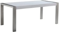 Luxusní bílý nerezový stůl 180x90 cm ARCTIC I, 58848 - Jídelní stůl