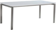 Luxusní bílý nerezový stůl 220 x 90 cm ARCTIC II, 58852 - Jídelní stůl