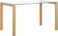 Skleněný jídelní stůl TAVIRA 130 x 80 cm, 252872 - Jídelní stůl