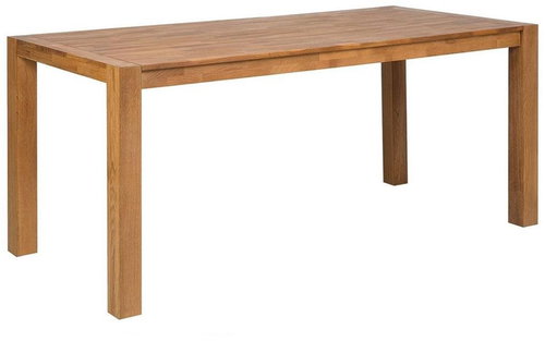 Světle hnědý dubový jídelní stůl 150 cm NATURA, 58840 - Jídelní stůl - Main image