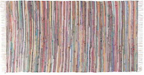 Krátkovlasý světlý barevný bavlněný koberec 80x150 cm DANCA, 55204 - Koberec - Main image