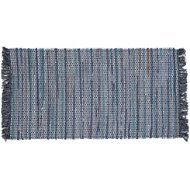 Sivý bavlnený koberec 80 × 150 cm BESNI, 57468 - Koberec