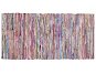 Různobarevný bavlněný koberec ve světlém odstínu 80x150 cm BARTIN, 57534 - Koberec