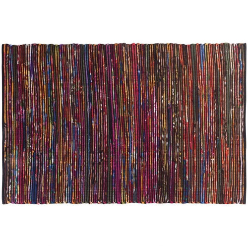 Různobarevný bavlněný koberec v tmavém odstínu 140x200 cm BARTIN, 57538 - Koberec - Main image