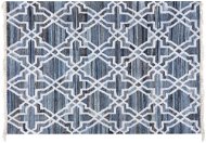 Modrý bavlněný koberec 140x200 cm ADIYAMAN, 60343 - Koberec