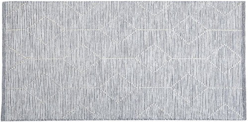 Krátkovlasý koberec krémově šedý 80 x 150 cm EDREMIT, 164817 - Koberec - Main image
