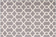 Šedý vlněný koberec v klasickém designu 140x200 cm ZILE, 57392 - Koberec