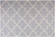 Šedý bavlněný koberec 160x230 cm SILVAN, 57826 - Koberec