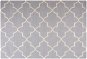 Sivý bavlnený koberec 160 × 230 cm SILVAN, 57826 - Koberec
