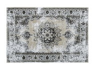 Koberec béžový a šedý 140x200 cm s krátkým vlasem ALMUS, 94583 - Koberec