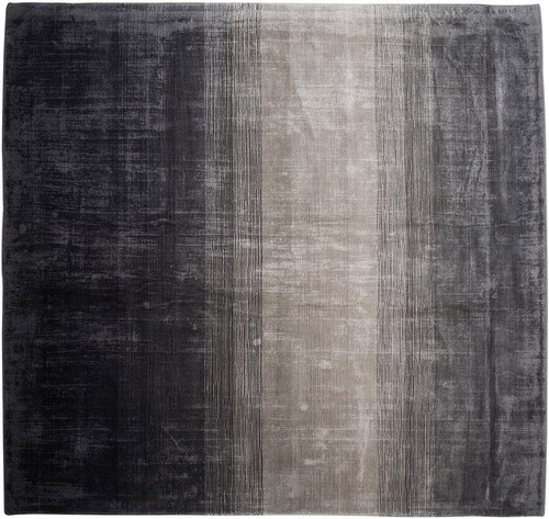 Koberec černo-šedý 200 x 200 cm krátkovlasý ERCIS, 108319 - Koberec - Main image