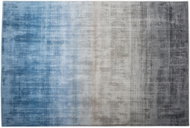 Koberec šedě-modrý 140 x 200 cm krátkovlasý ERCIS, 108526 - Koberec