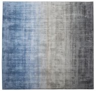 Koberec sivo-modrý 200 × 200 cm krátkovlasý ERCIS, 108533 - Koberec