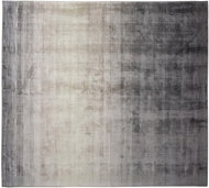 Koberec světle/tmavě šedý 200 x 200 cm krátkovlasý ERCIS, 109467 - Koberec