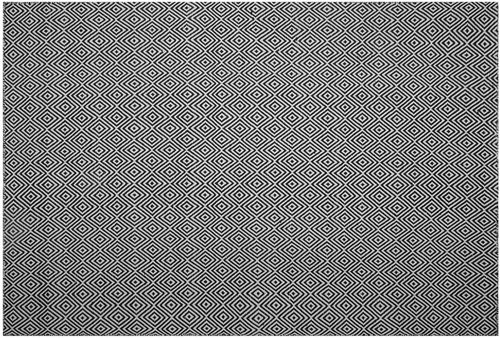 Venkovní černo-bílý koberec 140 x 200 cm IMIRCIK, 112662 - Koberec - Main image