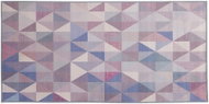 Modrošedý krátkovlasý koberec KARTEPE 80x150 cm, 116862 - Koberec
