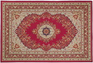 Koberec červený 160 x 230 cm KARAMAN, 122851 - Koberec
