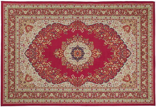 Koberec červený 160 x 230 cm KARAMAN, 122851 - Koberec - Main image