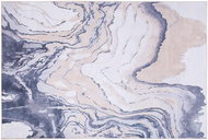 Koberec béžovo modrý 140 x 200 cm GEBZE, 122954 - Koberec