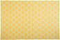 Kanárikovo žltý obojstranný koberec s geometrickým vzorom 160 × 230 cm AKSU, 141840 - Koberec