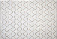 Béžový oboustranný koberec s geometrickým vzorem 160x230 cm AKSU, 141925 - Koberec
