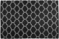 Oboustranný černo-bílý venkovní koberec 160 x 230 cm ALADANA, 142395 - Koberec