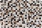 Koberec bílý / béžový / černý 140x200 cm CERLI, 160770 - Koberec