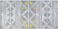 Koberec šedo-žlutý 80 x 150 cm KARGI, 180636 - Koberec