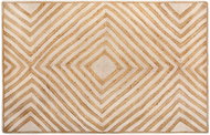 Bavlněný koberec 140 x 200 cm béžový PIRLI, 181966 - Koberec
