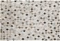 Kožený koberec 140 x 200 cm vícebarevný HIRKA, 182095 - Koberec