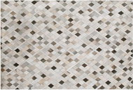 Kožený koberec 160 x 230 cm vícebarevný HIRKA, 182096 - Koberec