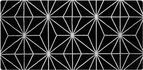Koberec z viskózy 80x150 cm černý SIBEL, 198977 - Koberec - Main image