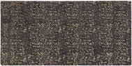 Koberec z viskózy 80 x 150 cm šedo-zlatý ESEL, 199011 - Koberec