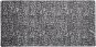 Koberec z viskózy 80 × 150 cm sivo-strieborný ESEL, 199438 - Koberec
