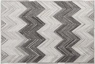 Kožený koberec 160 x 230 cm šedý AYTEPE, 216055 - Koberec